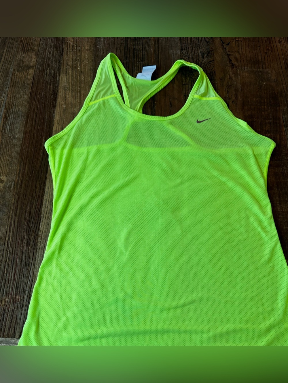 Nike Women's Bright Lime Tank Top